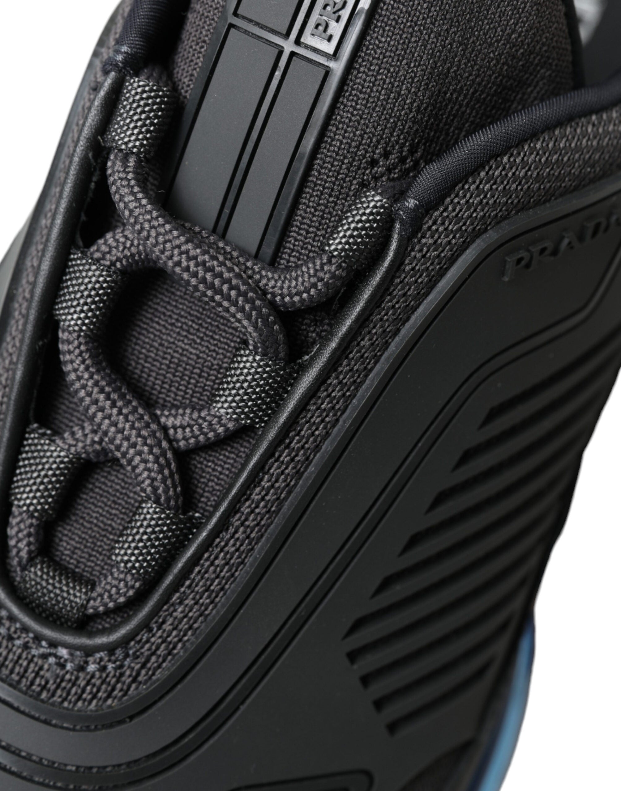 Tênis Prada Elegant Masculino Preto de Malha
