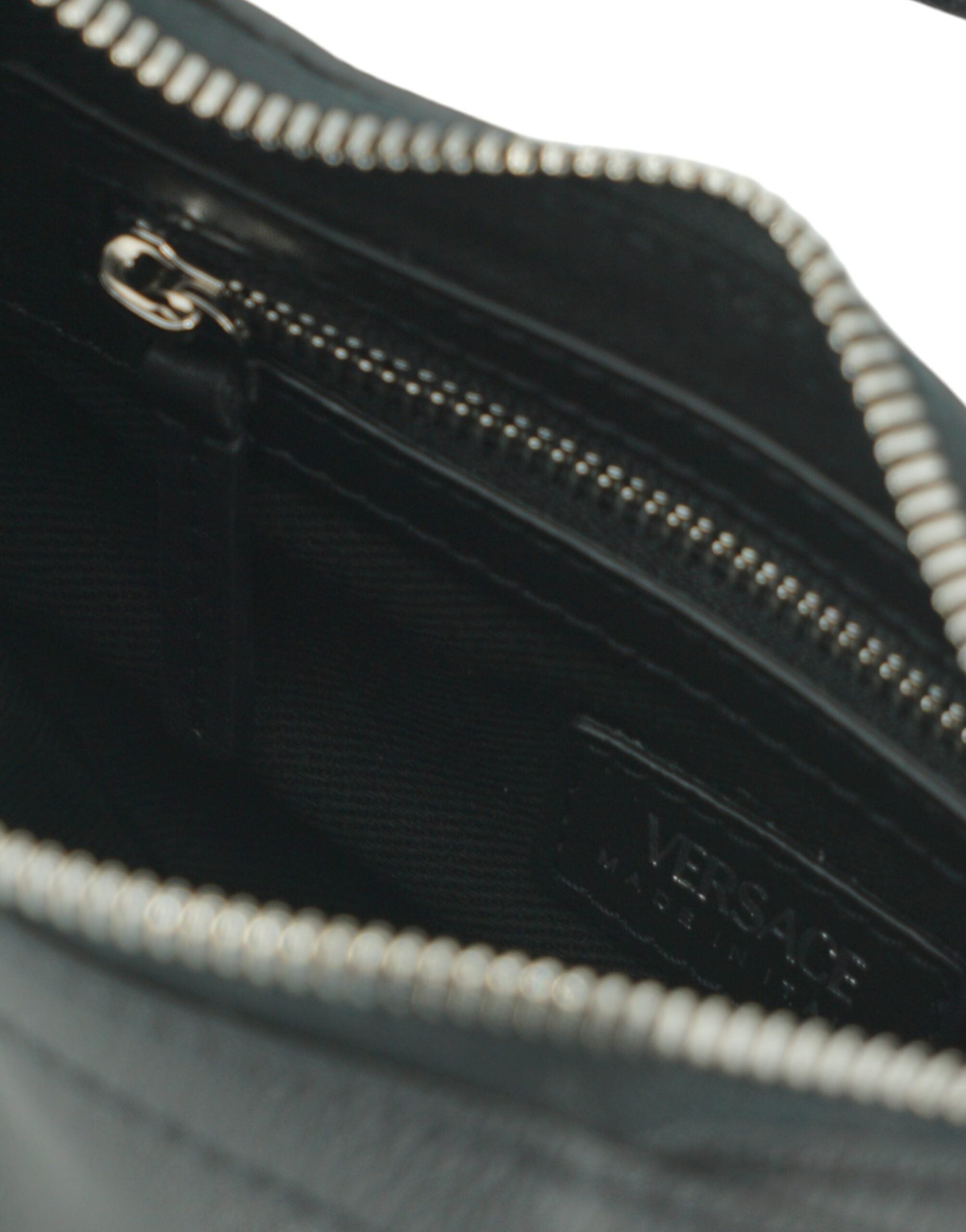 Bolsa de ombro Versace Elegant Mini Hobo Preta