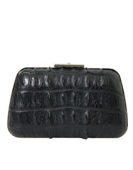 Bolsa de noite Balenciaga Elegante em Couro de Crocodilo