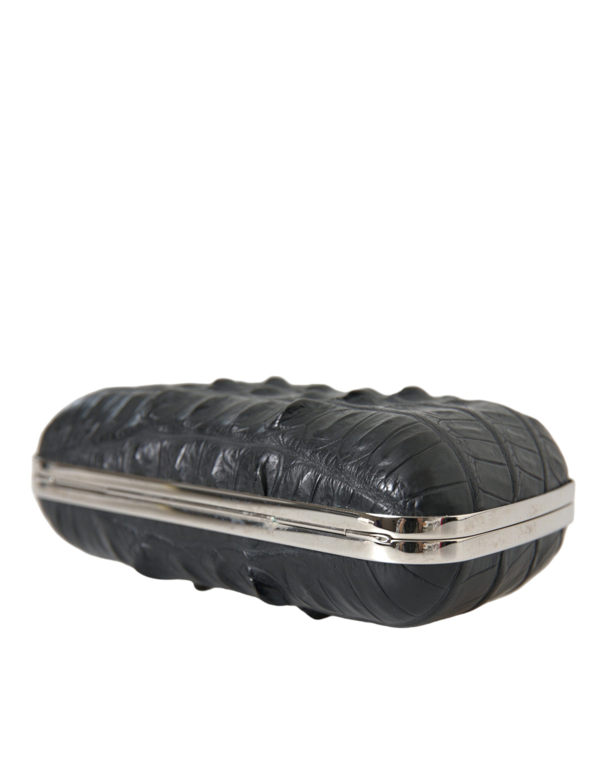 Bolsa de noite Balenciaga Elegante em Couro de Crocodilo