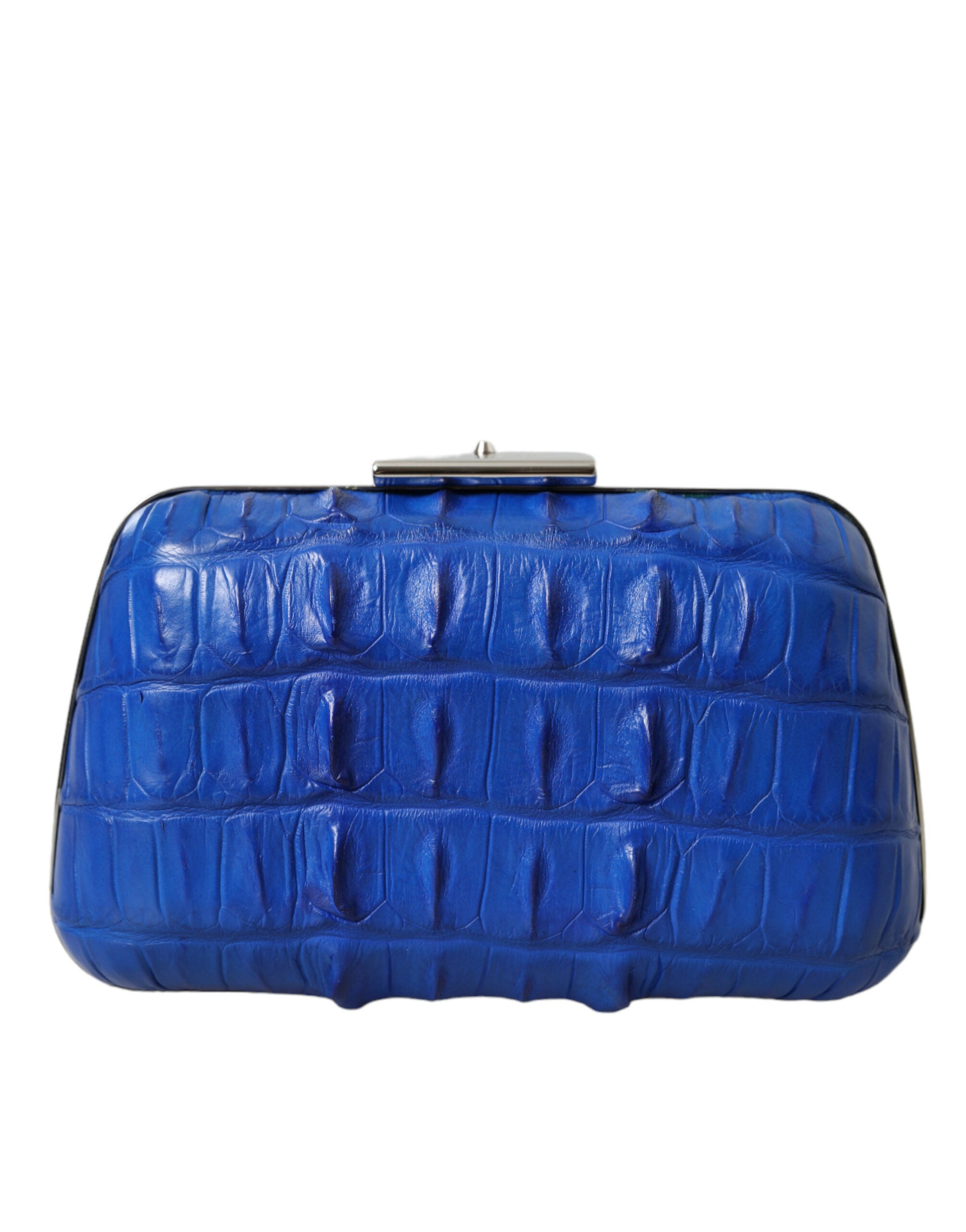 Bolsa Balenciaga Electric Blue em pele de crocodilo