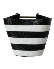Bolsa Balenciaga Chic de Couro de Crocodilo Maxi Bucket