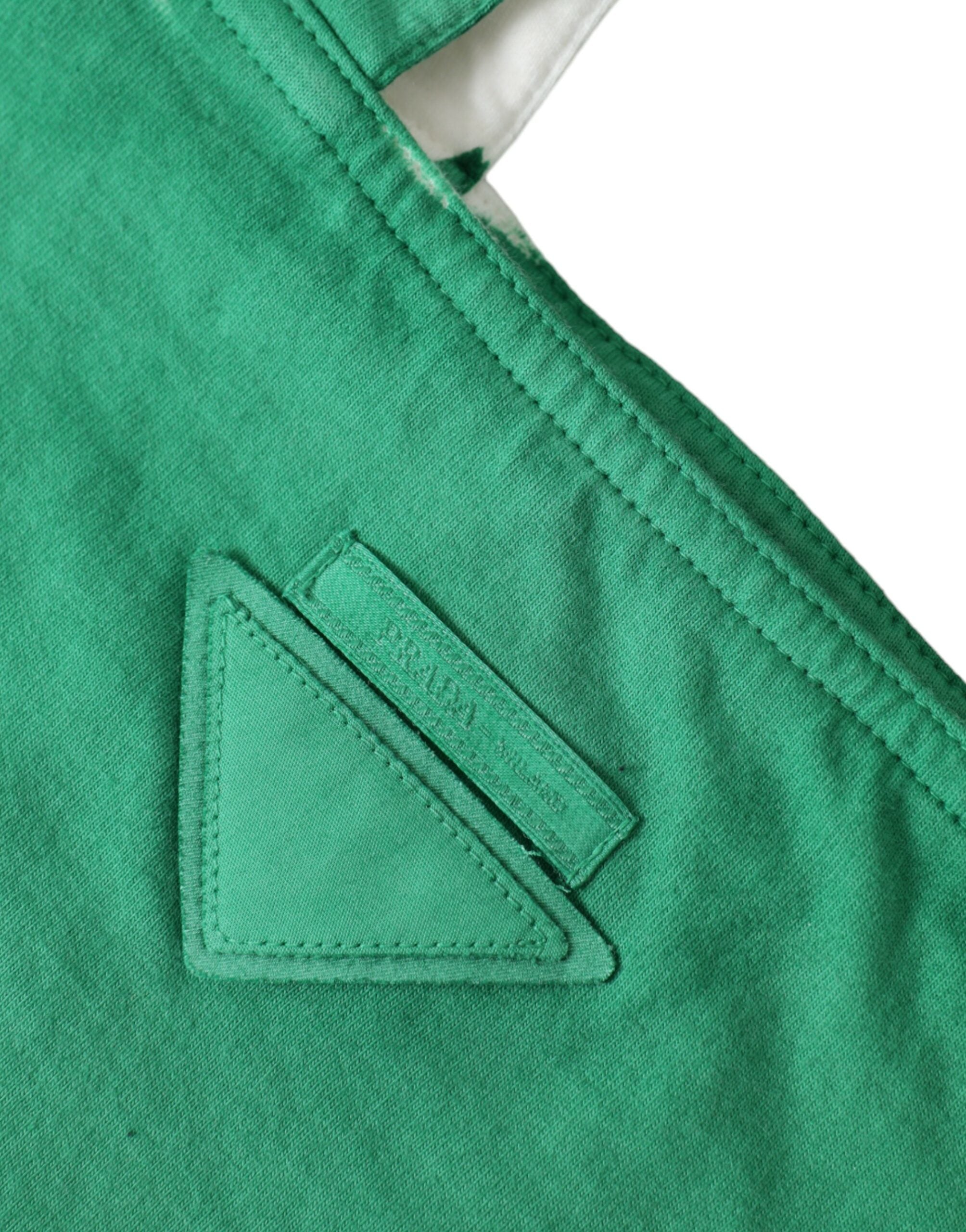 Bolsa Prada Elegante de Tecido Verde