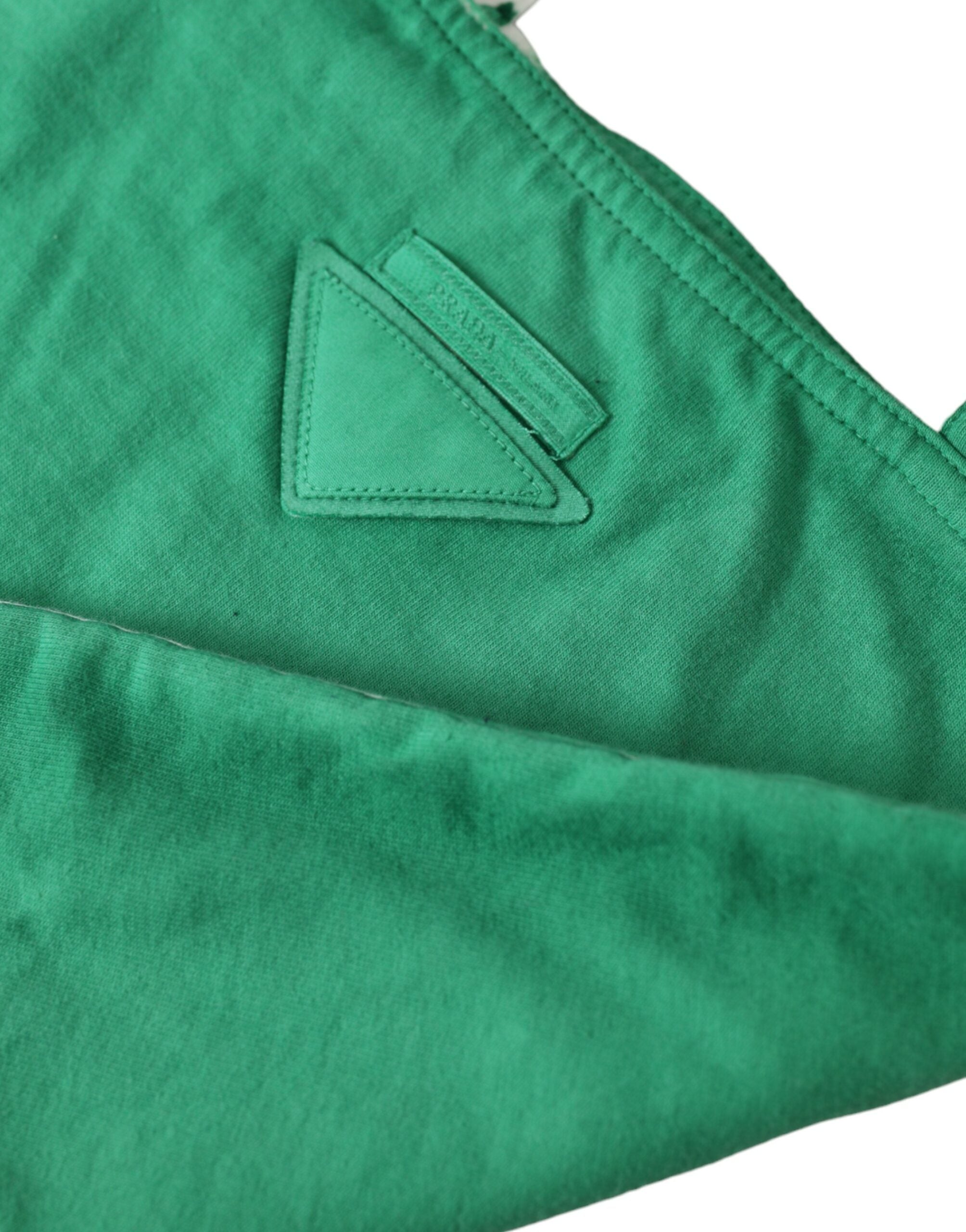 Bolsa Prada Elegante de Tecido Verde