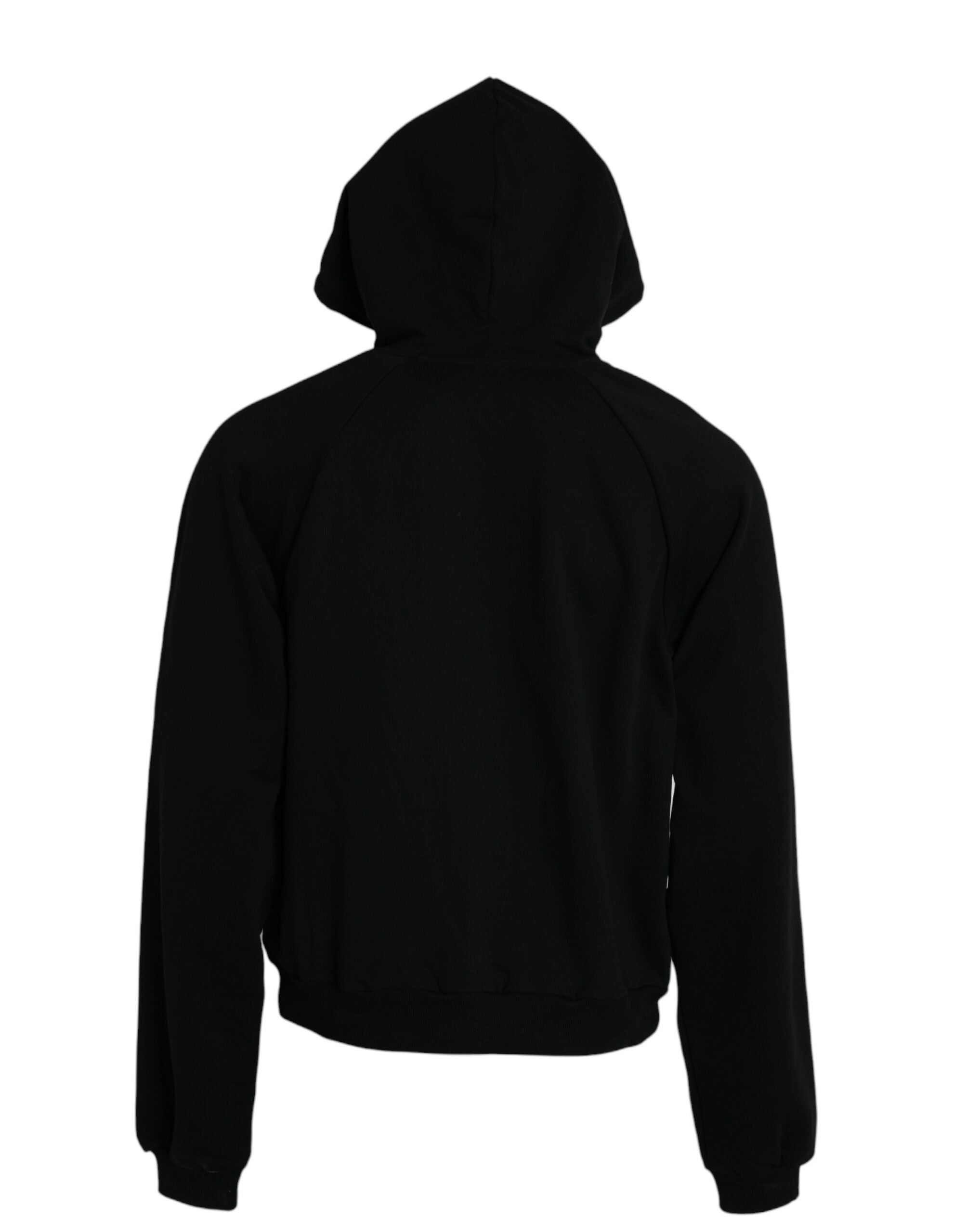 Balenciaga Suéter com capuz e logotipo de algodão preto