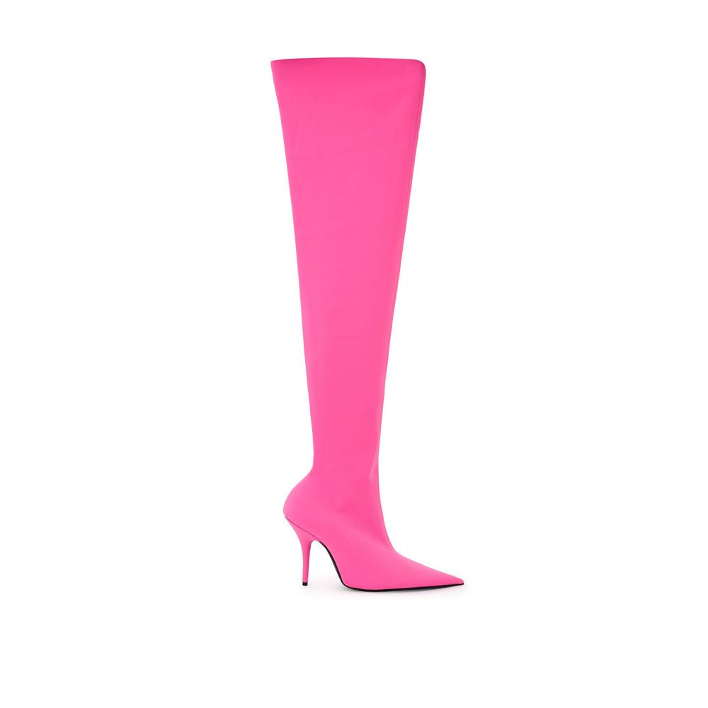 Botas Balenciaga Elegantes de Poliéster Rosa