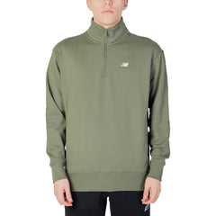 Suéter New Balance de algodão verde