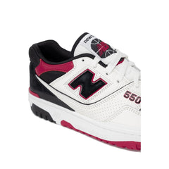 Tênis New Balance de couro vermelho