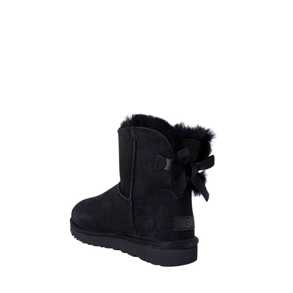 Bota de couro camurça preta UGG