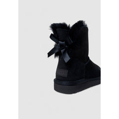 Bota de couro camurça preta UGG