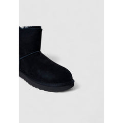 Bota de couro camurça preta UGG