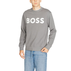 Moletom Hugo Boss Cinza Algodão