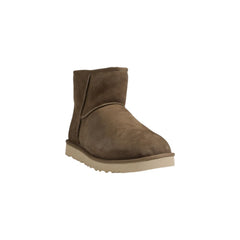 Bota de couro camurça cinza UGG