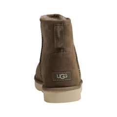 Bota de couro camurça cinza UGG