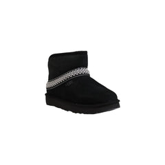 Bota de couro camurça preta UGG