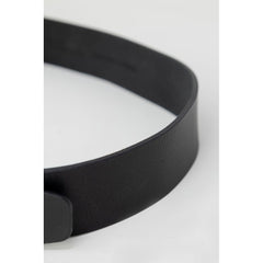 Cinto de couro preto Hugo Boss