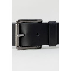Cinto de couro preto Hugo Boss