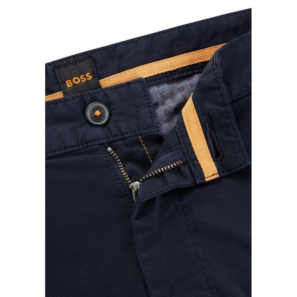 Bermuda Hugo Boss Azul Algodão