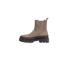 Bota de couro camurça cinza Tommy Hilfiger