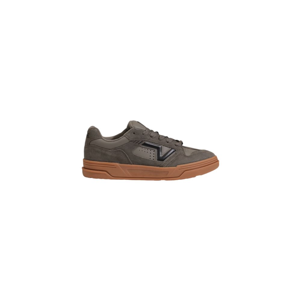 Tênis Vans Cinza Camurça Couro