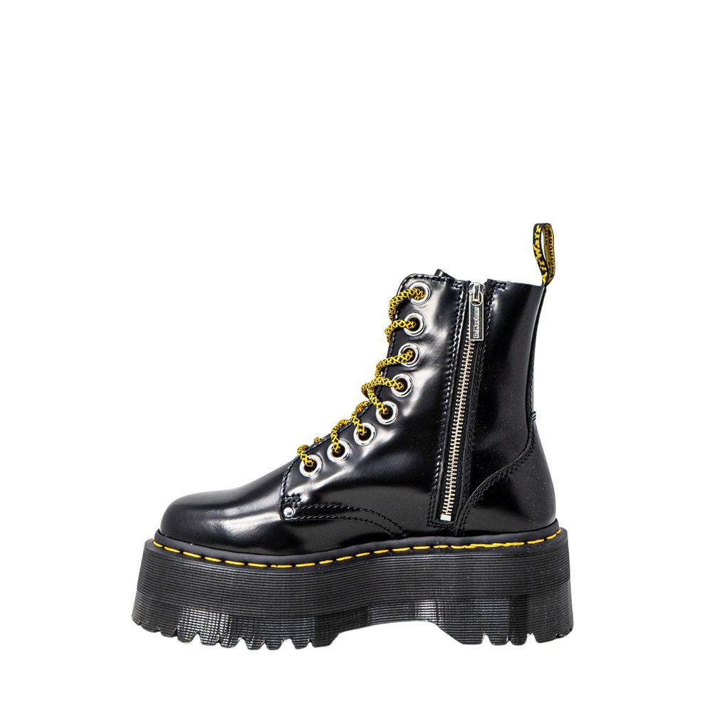 Bota de couro preta Dr. Martens