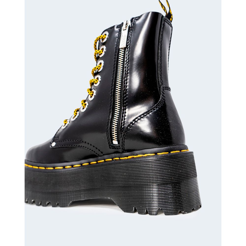 Bota de couro preta Dr. Martens