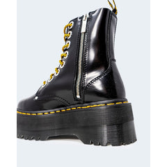 Bota de couro preta Dr. Martens
