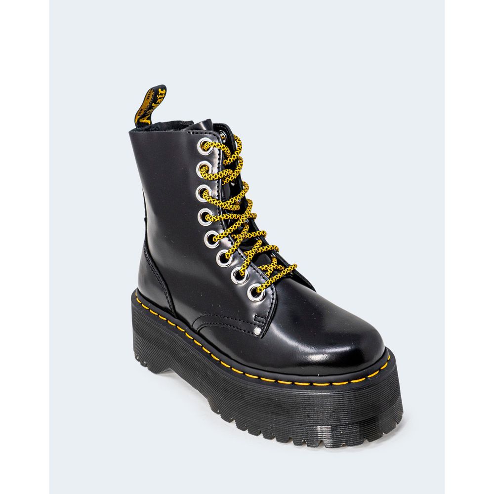 Bota de couro preta Dr. Martens