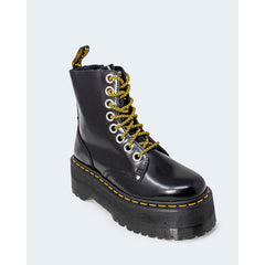 Bota de couro preta Dr. Martens