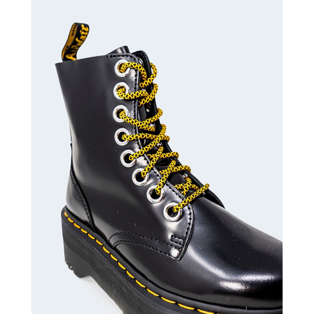 Bota de couro preta Dr. Martens