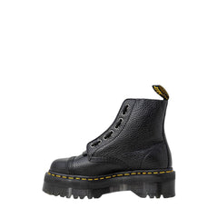 Bota de couro preta Dr. Martens