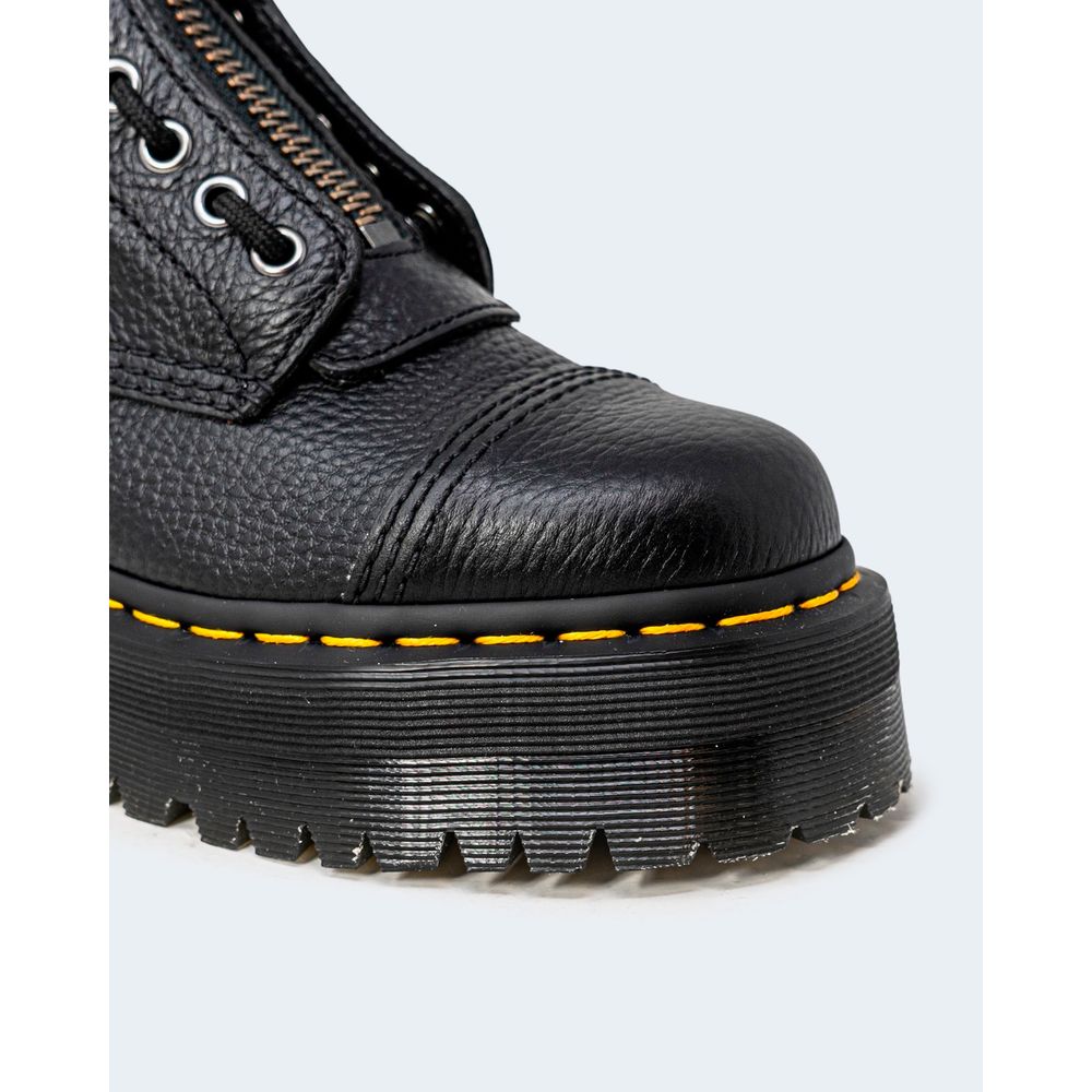 Bota de couro preta Dr. Martens