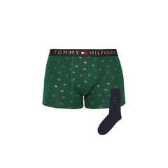 Tommy Hilfiger Roupa íntima de algodão verde