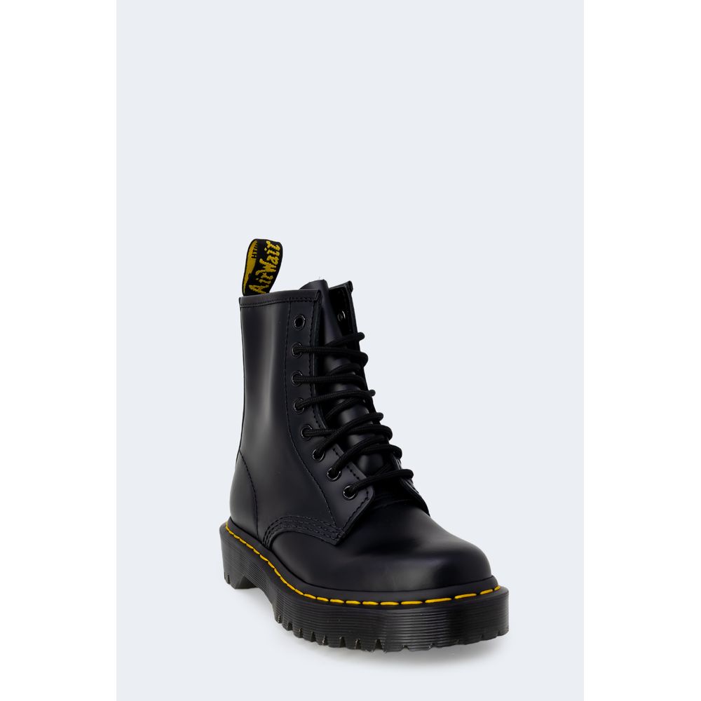 Bota de couro preta Dr. Martens