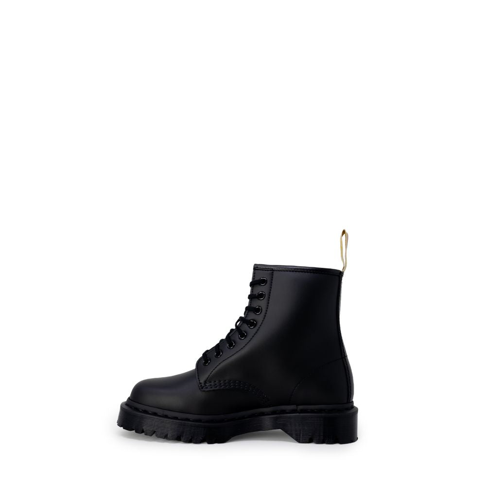 Bota Dr. Martens de poliéster preta
