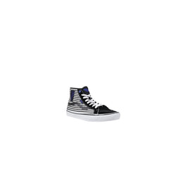 Tênis Vans de couro preto e branco