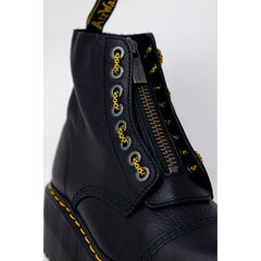 Bota de couro preta Dr. Martens