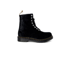 Bota Dr. Martens de poliéster preta