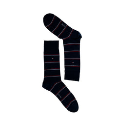 Meia de algodão azul Tommy Hilfiger