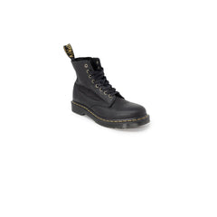 Bota de couro preta Dr. Martens