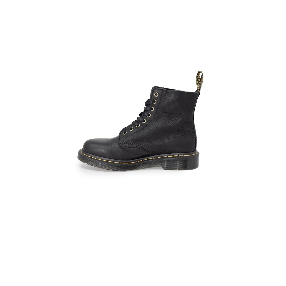 Bota de couro preta Dr. Martens