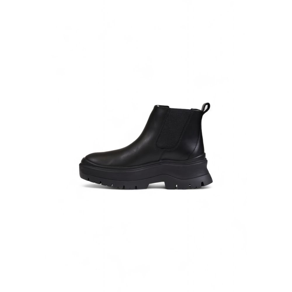 Bota Timberland de Couro Preta