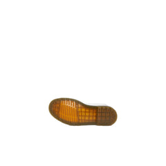 Bota de couro branca Dr. Martens