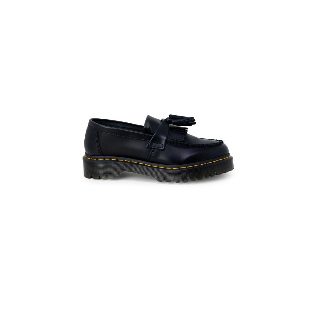 Tênis de couro preto Dr. Martens