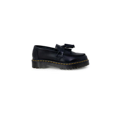 Tênis de couro preto Dr. Martens