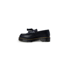 Tênis de couro preto Dr. Martens