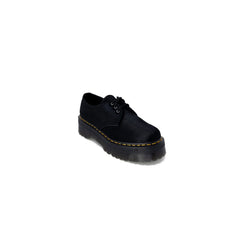 Tênis de couro preto Dr. Martens