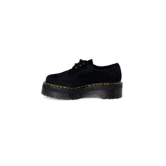 Tênis de couro preto Dr. Martens