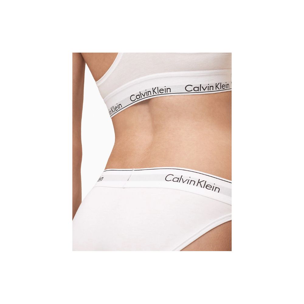 Calvin Klein Underwear Roupa íntima de algodão branca