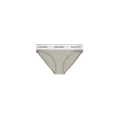 Calvin Klein Underwear Calcinha de Algodão Cinza